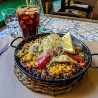 Vegan paella. 😙👌🏽 at Vegetalia - Born in Barcelona