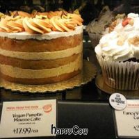 vegan pumpkin mousse cake at Whole Foods Market in Louisville
