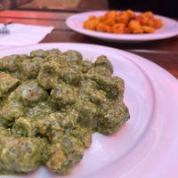 Gnocchi at Rifugio Vajolet in Vigo Di Fassa