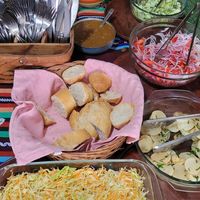 Salad Buffet at Verde Que Te Quiero in Tarija