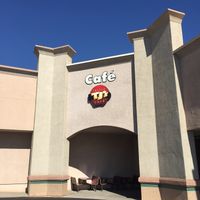 A bit hidden in the corner of a parking space at Triple TJ's in Hurricane