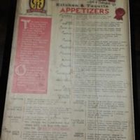 Leaf Symbol Denotes Vegetarian Appetizers at Camino Real Kitchen and Tequila in Bakersfield