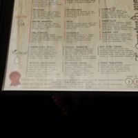 Bottom Left SubMenu of Vegetarian Items! at Camino Real Kitchen and Tequila in Bakersfield