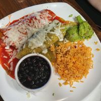 the meal which somehow got non vegan cheese inside at Camino Real Kitchen and Tequila in Bakersfield