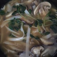 veggie ramen minus the egg at Wagamama - Castle Terrace in Edinburgh