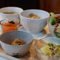 Japanese style breakfast set. at Apprivoiser Whole Food Cafe in Kyoto