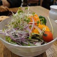 Salad at Apprivoiser Whole Food Cafe in Kyoto