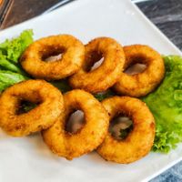 Ojingeo Ling 오징어링
Squid Rings, delicious, recommended. at The Boneless Kitchen - 无骨厨房 in Central Singapore