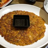 Vegetable pancake  at The Boneless Kitchen - 无骨厨房 in Central Singapore