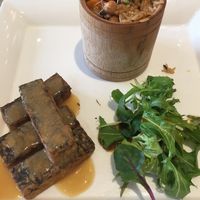 Truffle Tofu and brown rice at elemen 元素 - Millenia Walk in Central Singapore
