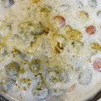 ñoquis veganos   at Casa Munay in Buenos Aires