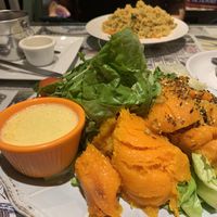 Pumpkin salad  at Casa Munay in Buenos Aires
