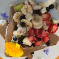 Raw Vegan Maple Pancakes at The Wolf Espresso in Perth