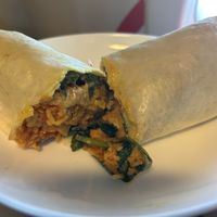Delicious vegan burrito!  at The Wolf Espresso in Perth
