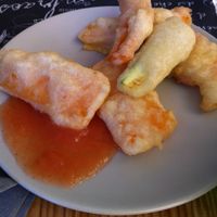 vegetable tempura at Cavoli Nostri in Naples
