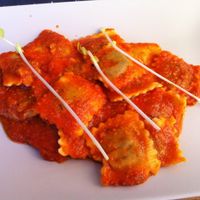 Ravioli at Cavoli Nostri in Naples