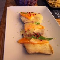 Seitan and pumpkin with vegan bechamel at Cavoli Nostri in Naples