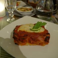 Lasagna at Cavoli Nostri in Naples