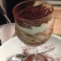 Vegan tiramisu  at Cavoli Nostri in Naples