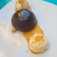 At the bottom of the caramel at Cavoli Nostri in Naples