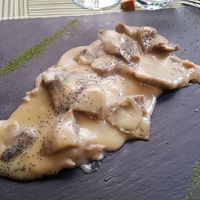 Seitan and artichokes at Cavoli Nostri in Naples