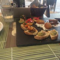 Antipasti, perfect for sharing as gives a sample of many starters! at Cavoli Nostri in Naples