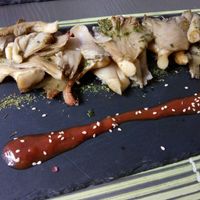 Mushroom dish at Cavoli Nostri in Naples