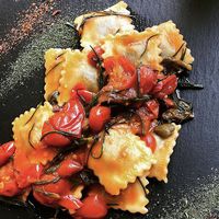 Ravioli at Cavoli Nostri in Naples