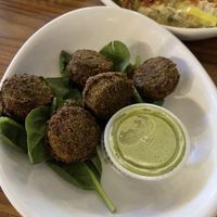 Falafel good but I dislike their tahini sauce   at Shish Cafe in St Paul