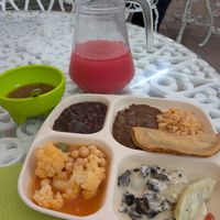 Lunch of the day at Devanand in Aguascalientes