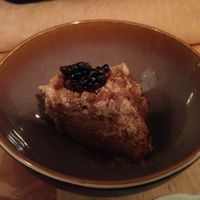 Gateau cafe canelle at Le Soixante 5 in Levis