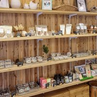 Shop section  at Green Bakery in Taipei