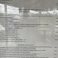Menu 3  at Orti di Mare in Capoliveri