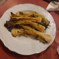 Porri gratinati at Orti di Mare in Capoliveri