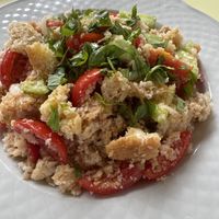 Panzanella  at Orti di Mare in Capoliveri