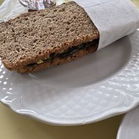 Grilled vegetables Sandwich   at Orti di Mare in Capoliveri