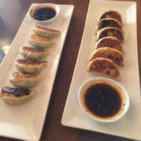 Vegan gyoza at Tosh's Ramen in Salt Lake City