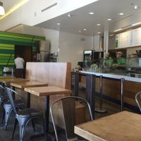 Inside at Simply Salad in Santa Monica