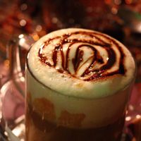 Lovely decadent vegan coffee! at The V Factor in Lanzarote