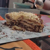 dessert - pastel de la abuela at The V Factor in Lanzarote