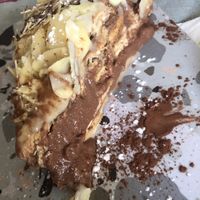 Nachtisch: Choco Tarte 😋  at The V Factor in Lanzarote