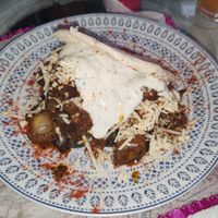 Lunch Special - Seitan Kebab at The V Factor in Lanzarote