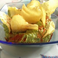 Guacamole at The V Factor in Lanzarote