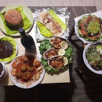 3 delicious menus, from appetizers to desserts, vegan wine. Everything on point! at The V Factor in Lanzarote