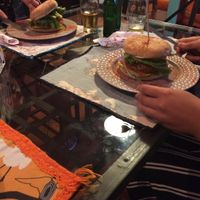 burgers at The V Factor in Lanzarote