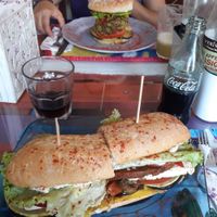 Delicious food in really big sizes. 100% recomendation. at The V Factor in Lanzarote