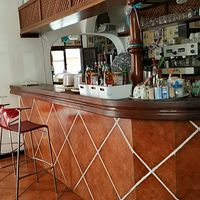 The bar at The V Factor in Lanzarote