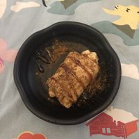 Cinnamon roll at The V Factor in Lanzarote