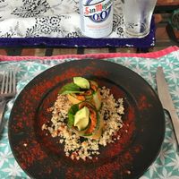 Main Dish at The V Factor in Lanzarote