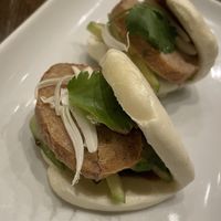 Duck buns  at Herban Fix Vegan Kitchen in Atlanta